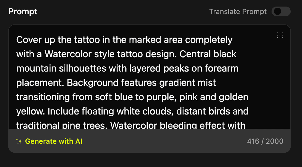 Choose Style & Generate
